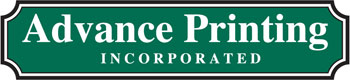 Advance Printing logo